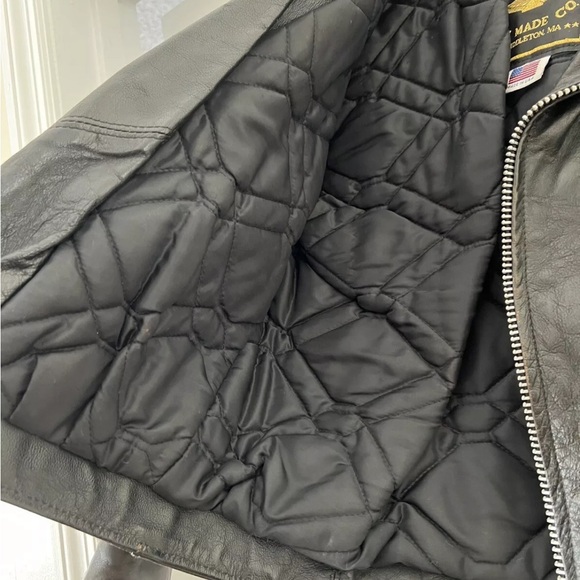 XS Women’s cropped genuine leather rider jacket - Picture 15 of 16